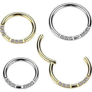 Kółko cyrkonie clicker