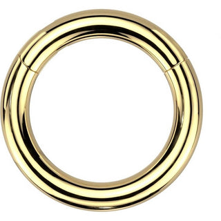 Kółko duże rozmiary kolczyk segmentowy