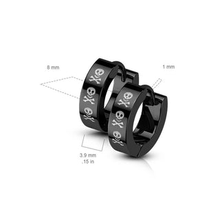 Czaszka czarny clicker