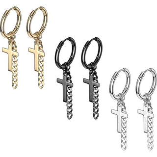 Łańcuszek krzyż clicker