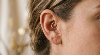 Złoty Piercing Conch