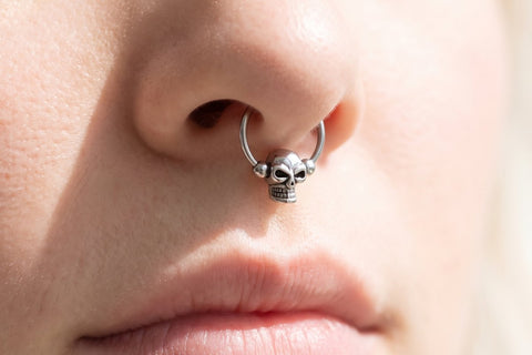 Kolczyk septum kółko