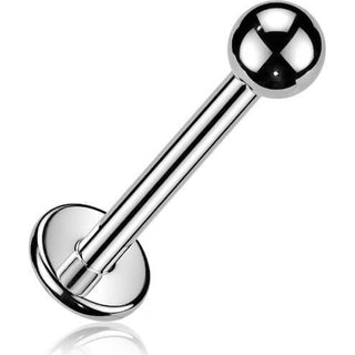 Tytan labret kulka push-in