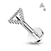Labret trójkąt gwint wewnętrzny