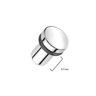 Plug silikon o-ring srebrny