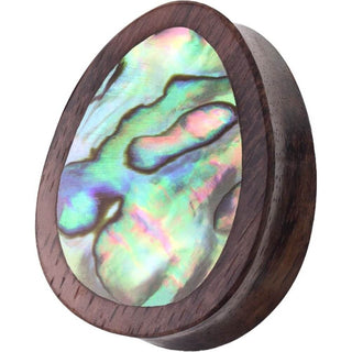 Plug kropla drewno abalone