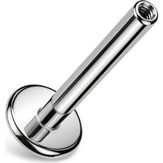 Labret pręt flat back gwint wewnętrzny