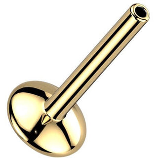 Tytan pręcik labret podstawa 4mm push-in
