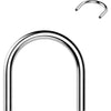Tytan sztanga u hoop push-in