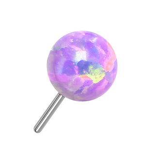 Tytan nakrętka kulka opal push-in