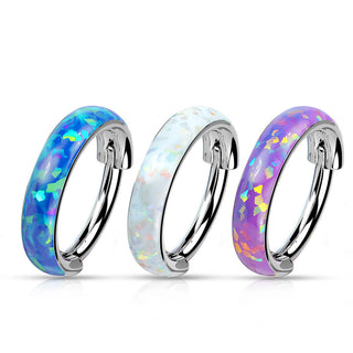 Tytan kółko opal clicker