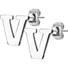 Litery a-z srebrny