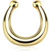 Fake piercing do nosa septum kolczyk rozginany