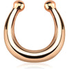 Fake piercing do nosa septum kolczyk rozginany