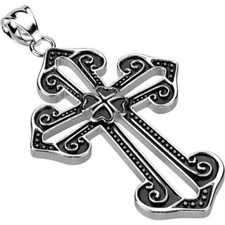 Krzyż celrycki srebrny