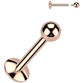Tytan labret kulka podstawa 4mm gwint wewnętrzny
