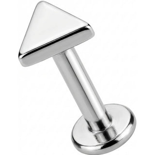 Tytan labret nakrętka geometryczny trójkąt gwint wewnętrzny