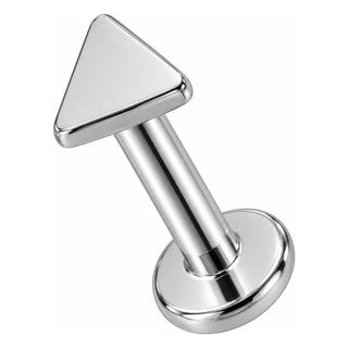 Tytan labret nakrętka geometryczny trójkąt gwint wewnętrzny
