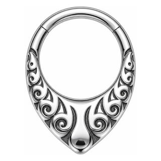Tytan kółko łezka tribal clicker