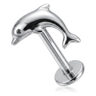 Tytan labret delfin gwint wewnętrzny