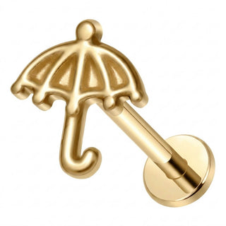 Tytan labret parasol gwint wewnętrzny