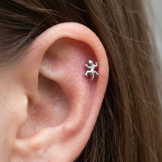Tytan labret jaszczurka gwint wewnętrzny – getragen