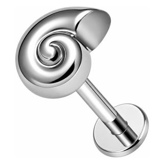 Tytan labret spirala gwint wewnętrzny