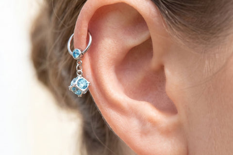 Srebrny Helix Ring